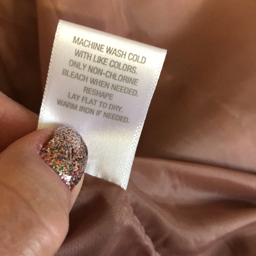 Dress barn Westport 1962 Blush Velour Jacket! - Picture 8 of 14
